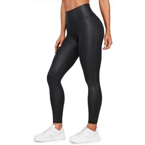 NWT//CRZ YOGA Butterluxe Matte Faux Leather Leggings